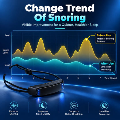 💤Micro Electric Noise Anti Snoring Device 😴✨Snore Less, Sleep More