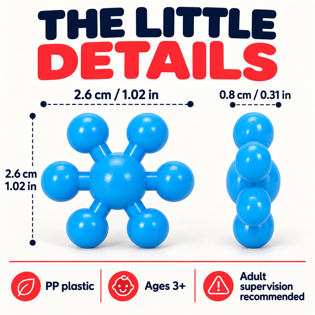 ❄️ LIMITED-TIME 50% OFF! 🧩 Kids 3D Interlocking Snowflake Building Blocks – Stable Build, Burr-free, Colorful ✨
