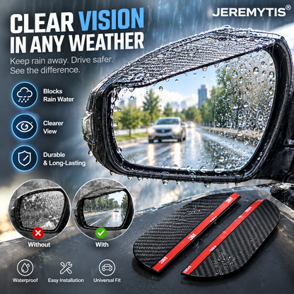 2PCS Car Side Mirror Rain Guards