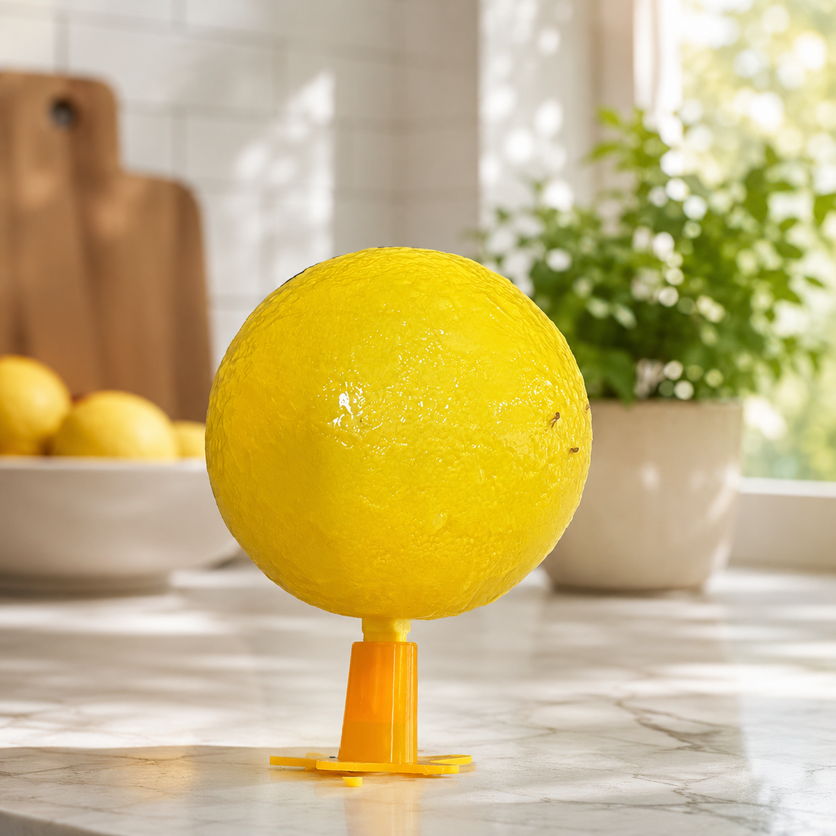 ⏰🎁Sticky Fruit Fly Trap Ball with Stand & LED