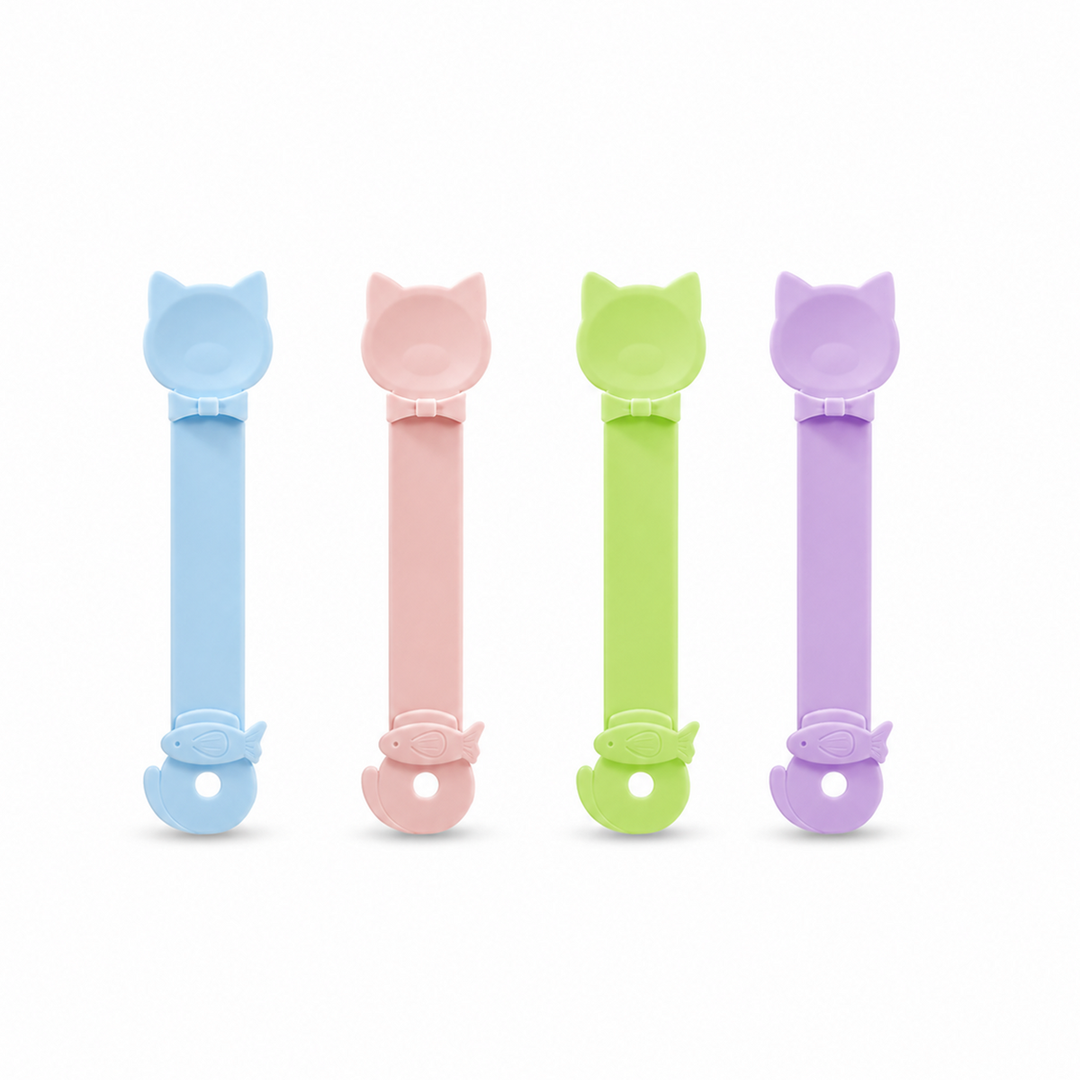 🥳HOT SALE🥳💞50K+ SOLD! Cat Feeder Spoon–BPA-free, one-hand squeeze & wide spoon. Clean feeding – grab yours! ✅